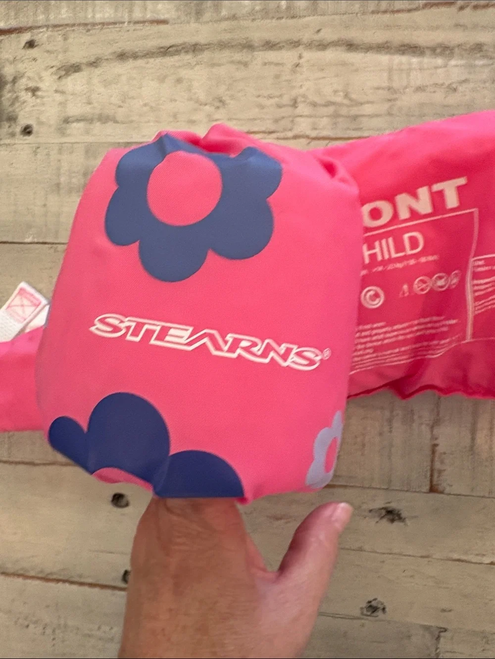 Stearns Pink Seahorse Puddle Jumper